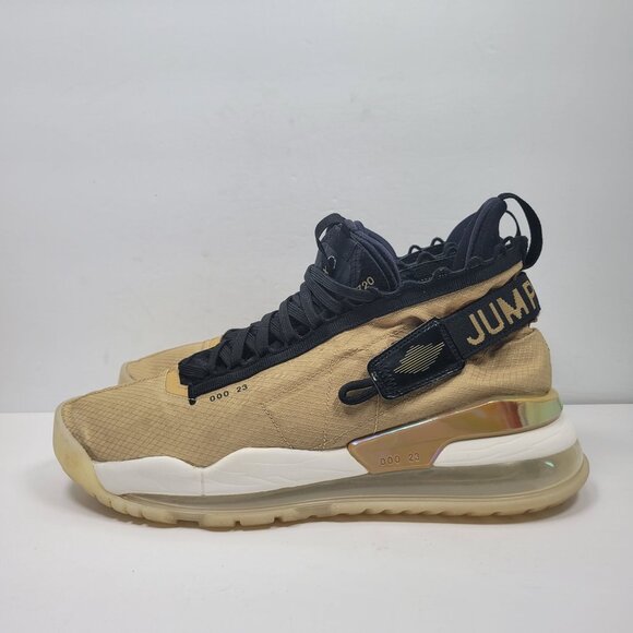 Air Jordan Proto-Max 720 Men\'s Club Gold Black Sneakers US Size 12.5